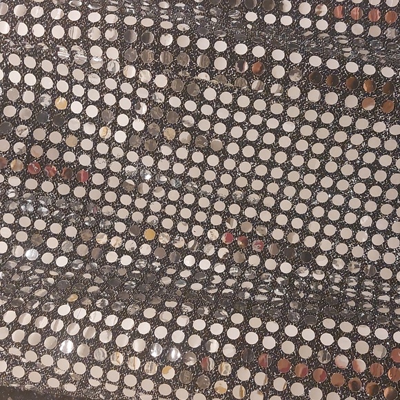 Nouveau Vintage Evening Collection Silver Sequin Disco Gown - Picture 2 of 16